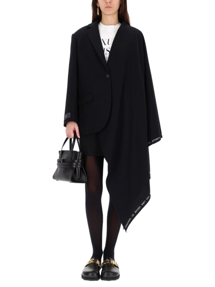 moschino wool flannel jacket Moschino WOOL FLANNEL JACKET