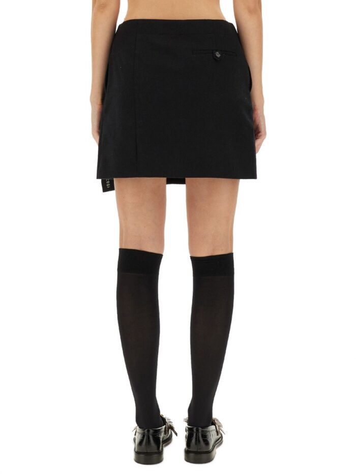 Moschino WOOL WRAP SKIRT