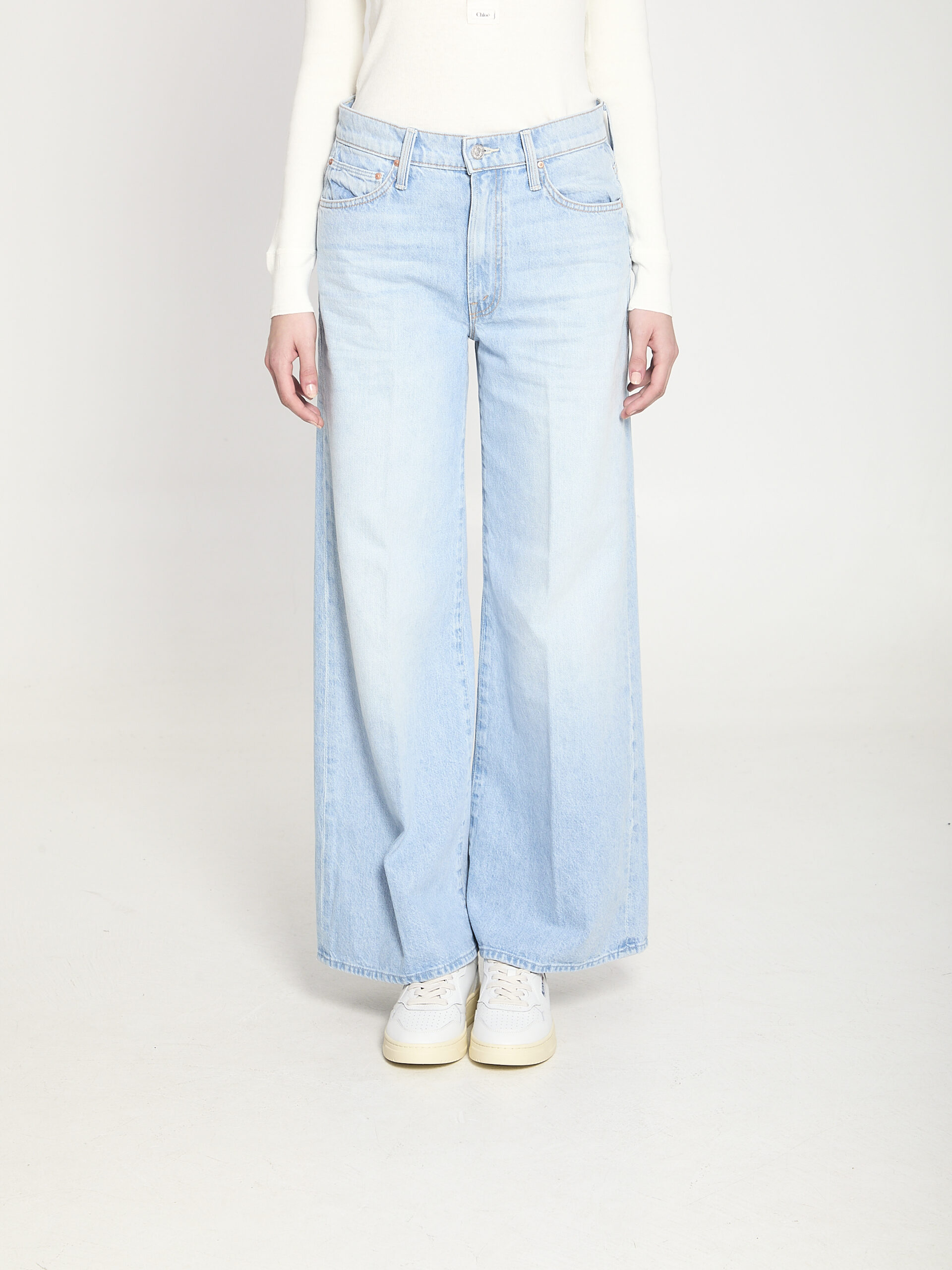 Mother The Ditcher Roller Zip Skimp jeans