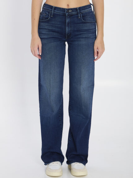 Mother The Mid Rise Maven Sneak denim pants