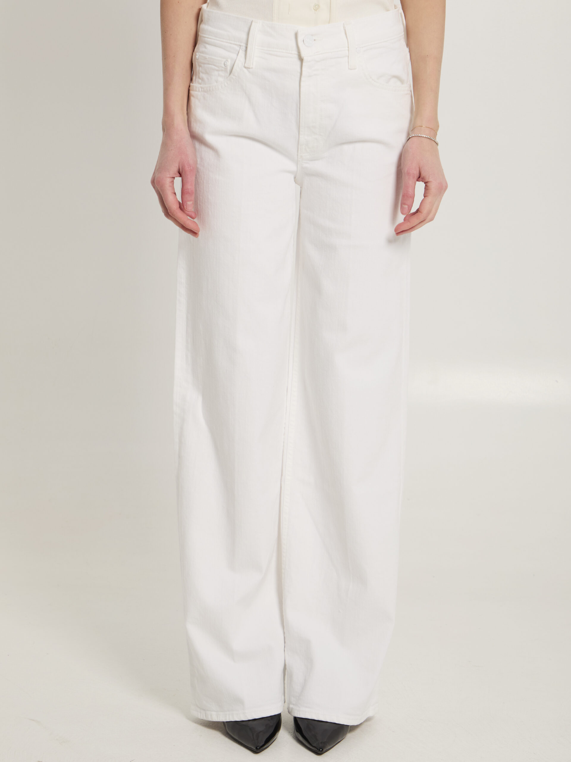 Mother The Rerun Zip Sneak jeans