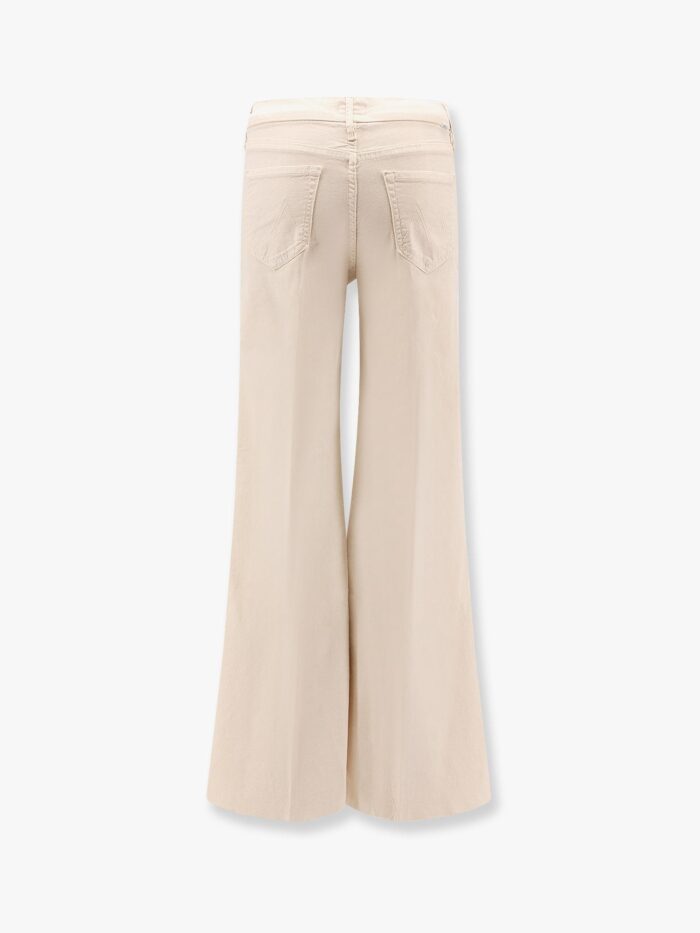 MOTHER The Roller Fray Stretch Cotton Trouser