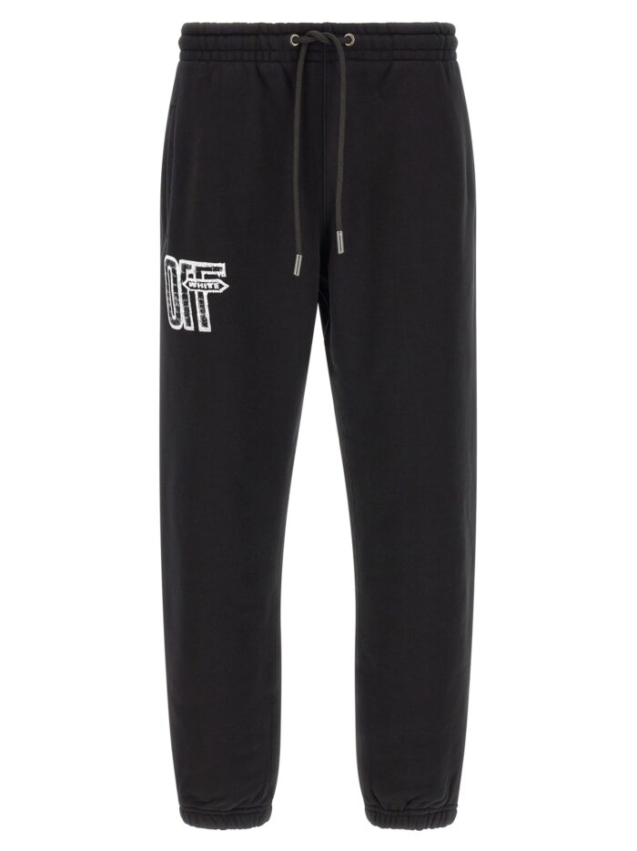 off white 'motion arrow cuffed' joggers Off-white 'Motion Arrow Cuffed' Joggers