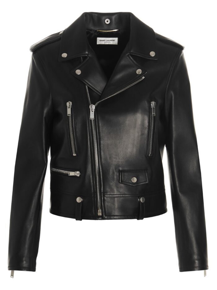 saint laurent 'motorcycle' biker jacket Saint Laurent 'Motorcycle' Biker Jacket