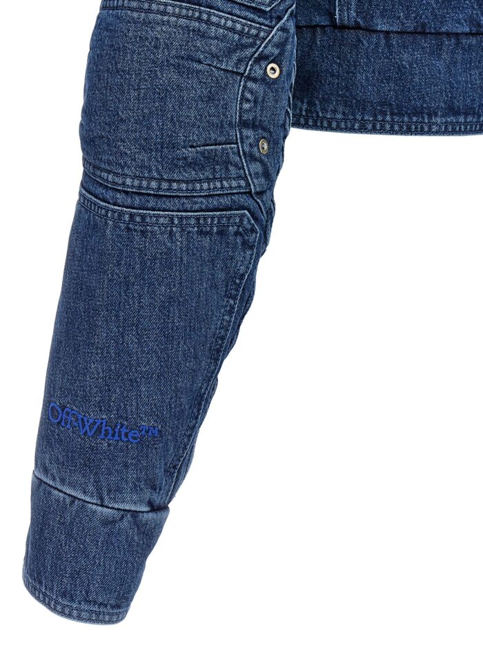 Off-white 'Motorcycle' Denim Jacket
