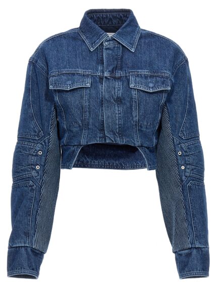 Off-white 'Motorcycle' Denim Jacket