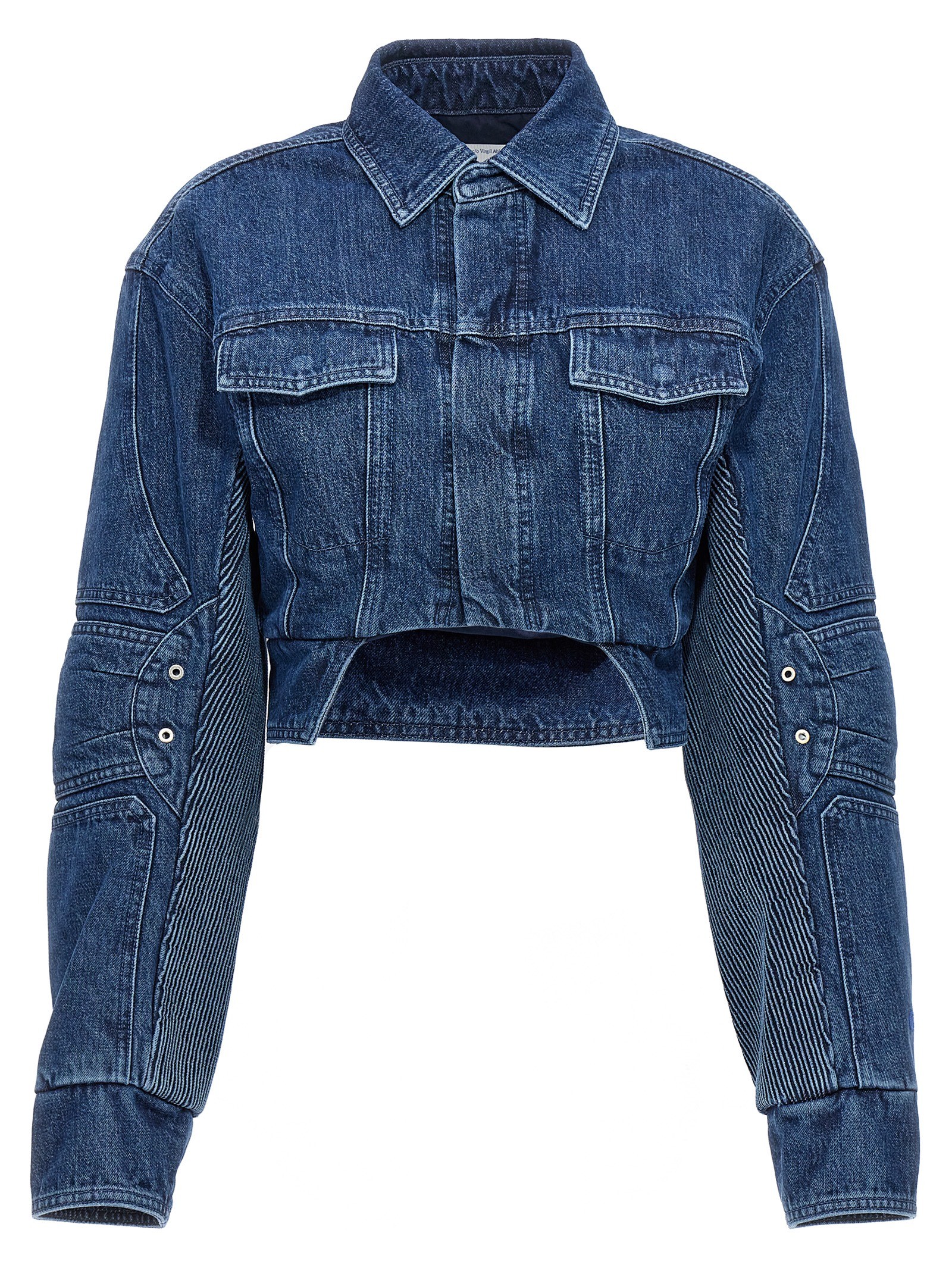 Off-white 'Motorcycle' Denim Jacket