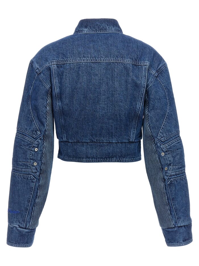 Off-white 'Motorcycle' Denim Jacket