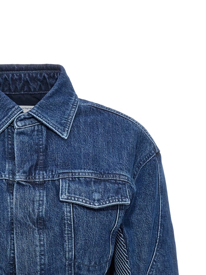 Off-white 'Motorcycle' Denim Jacket