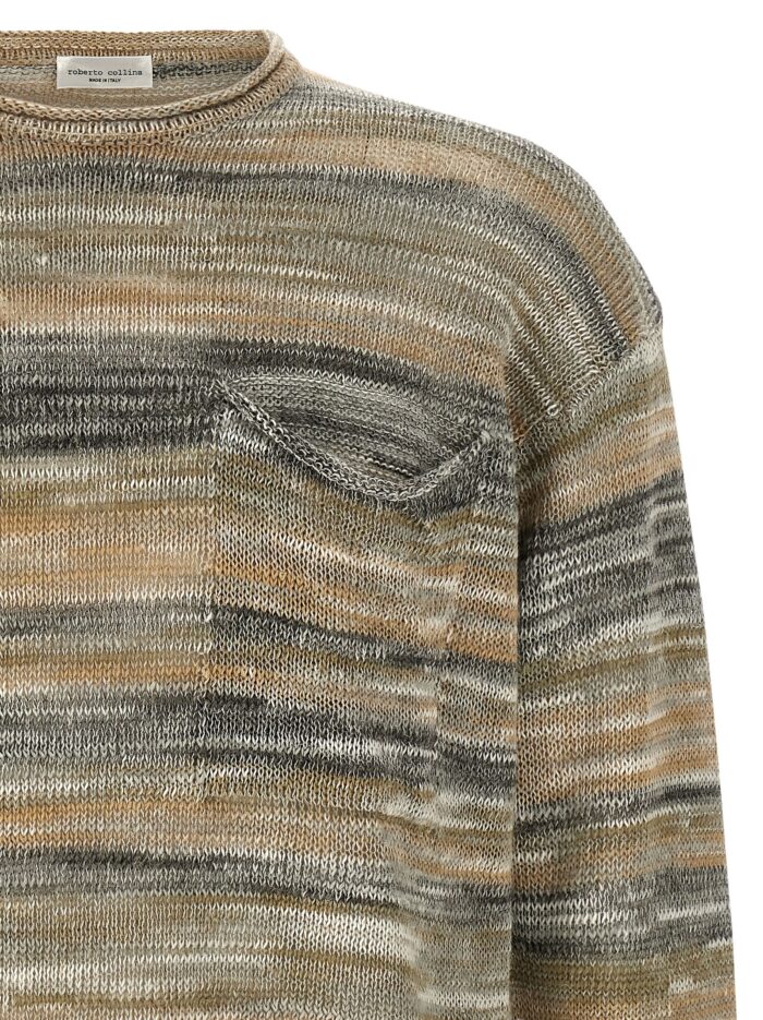 ROBERTO COLLINA Mouliné Sweater