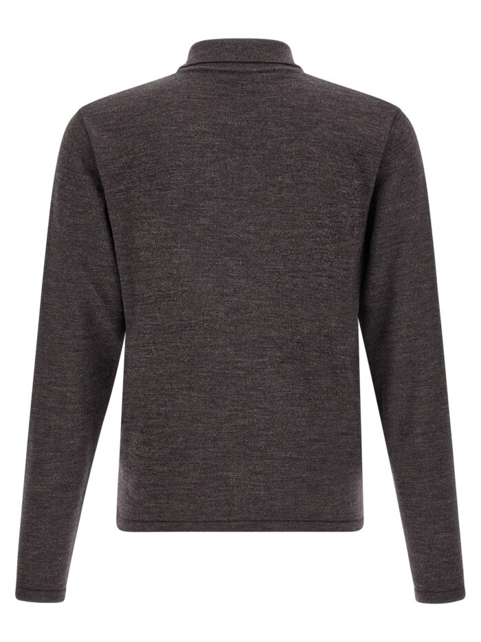LEMAIRE Mouliné Wool Polo Shirt