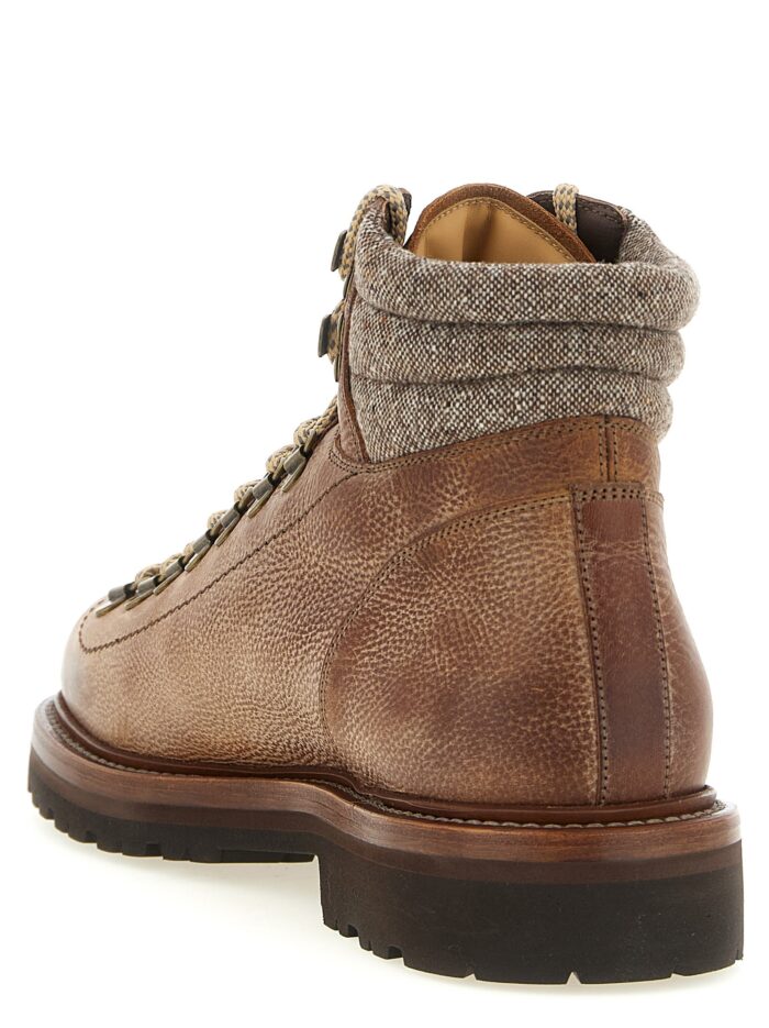 Brunello Cucinelli 'Mountain Boot' Lace-up Ankle Boots