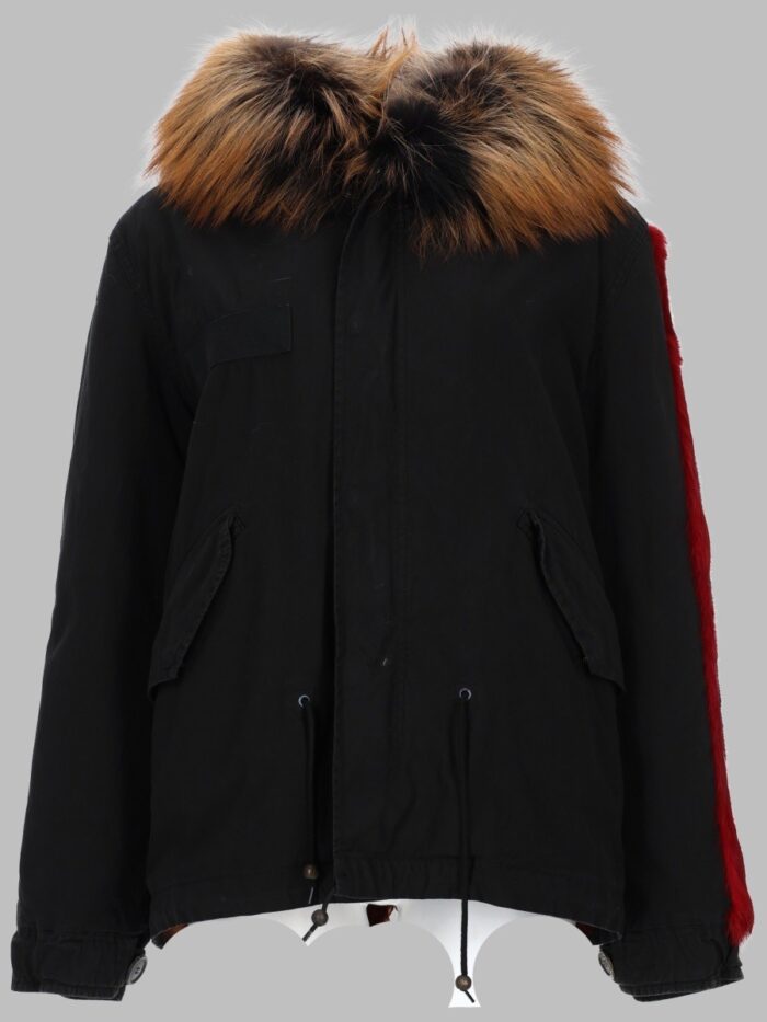 MR & MRS ITALY Fur Patches Parka
