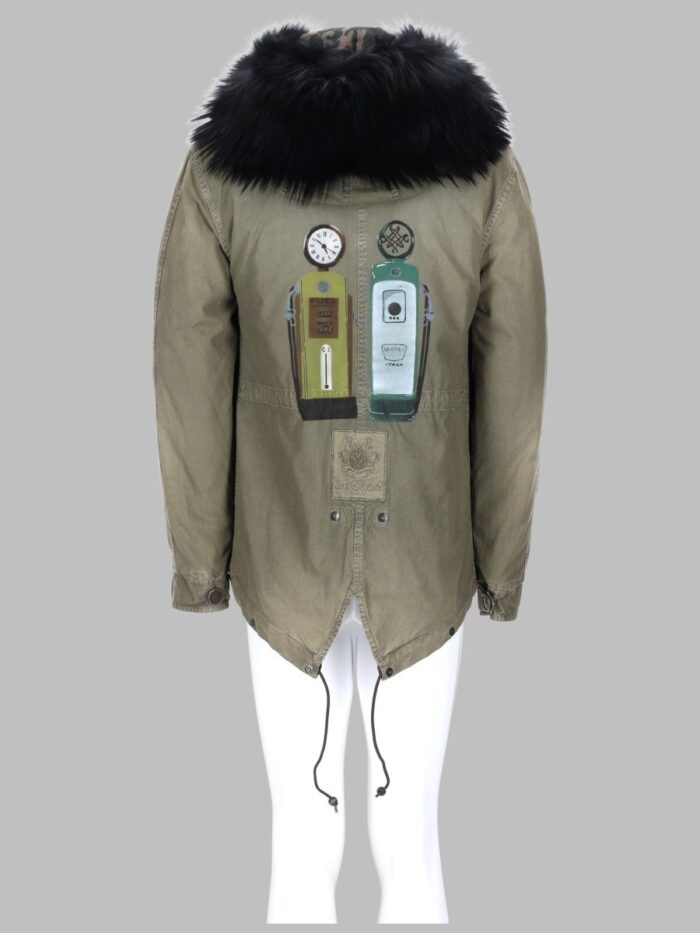 MR & MRS ITALY Graphic Print Parka