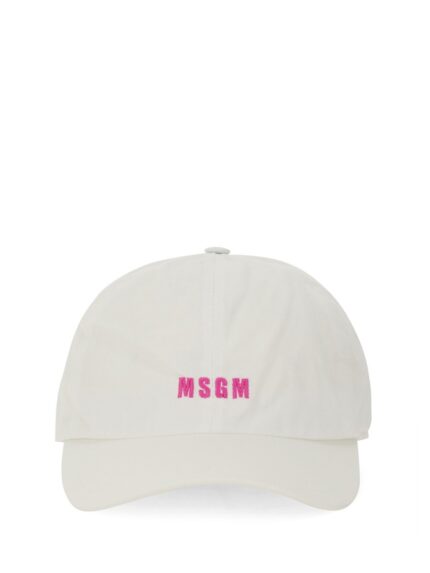 Msgm BASEBALL HAT WITH LOGO