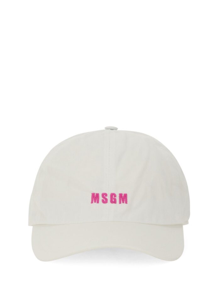 Msgm BASEBALL HAT WITH LOGO