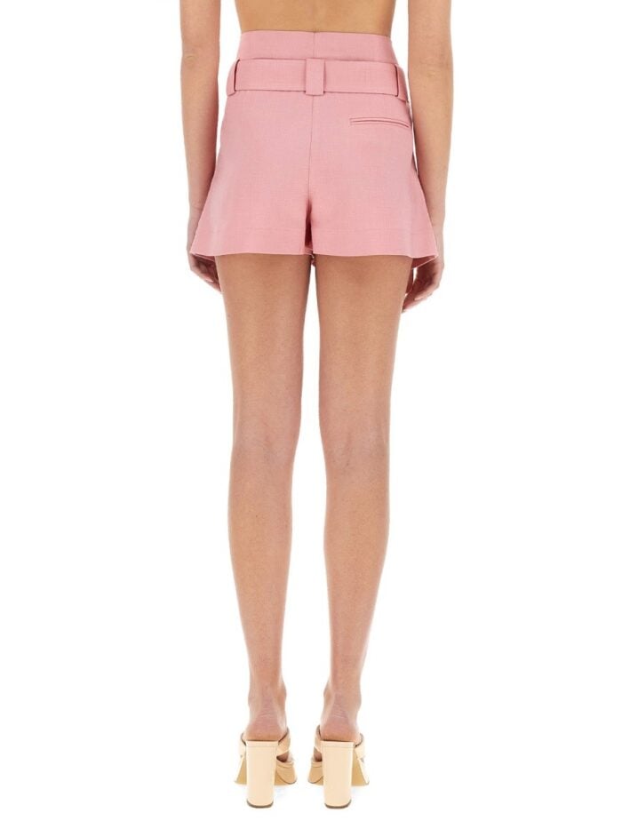 Msgm BELTED SHORTS