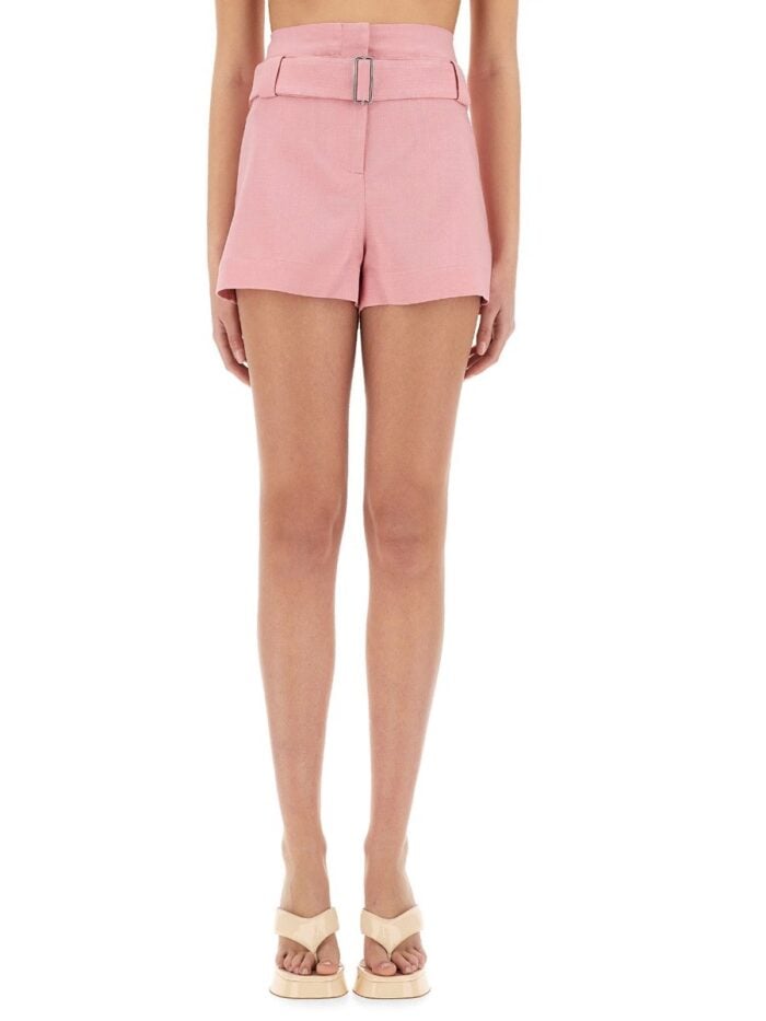 Msgm BELTED SHORTS