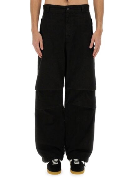 Msgm CANVAS CARGO PANTS "PARACHUTE"