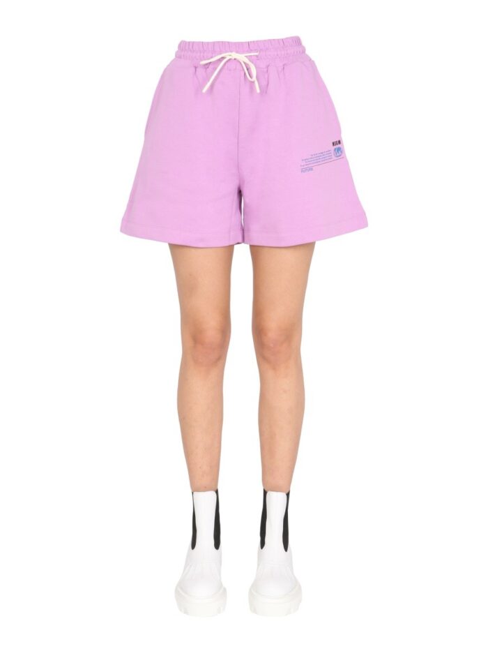 Msgm COTTON SHORTS