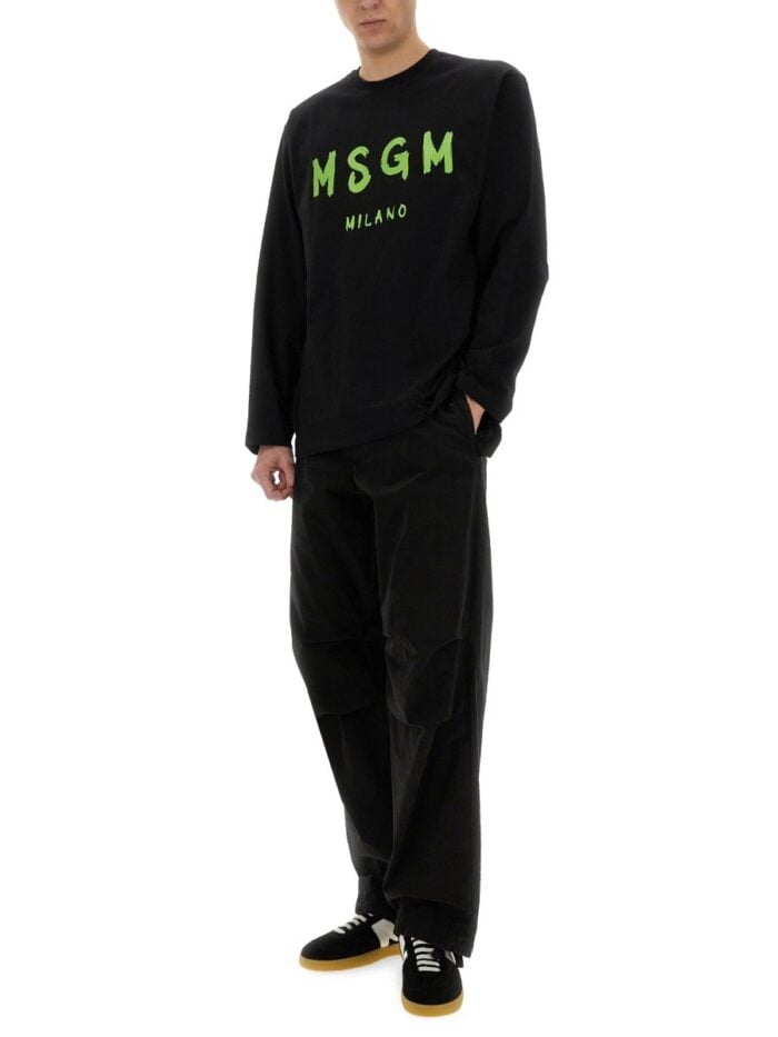 Msgm COTTON SWEATSHIRT