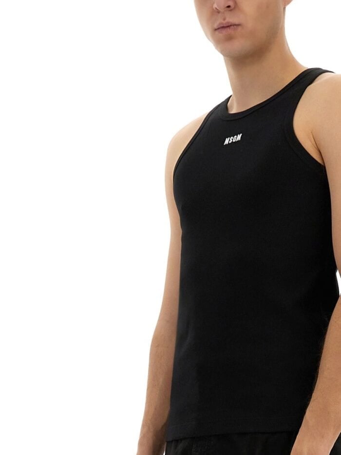 Msgm COTTON TANK TOP