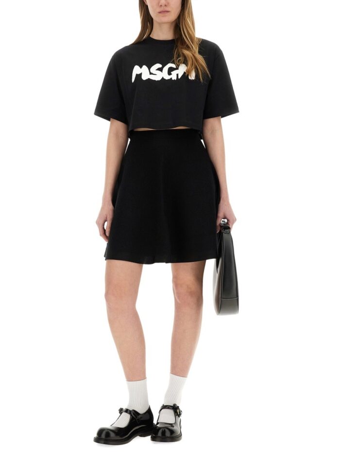 Msgm CROPPED T-SHIRT