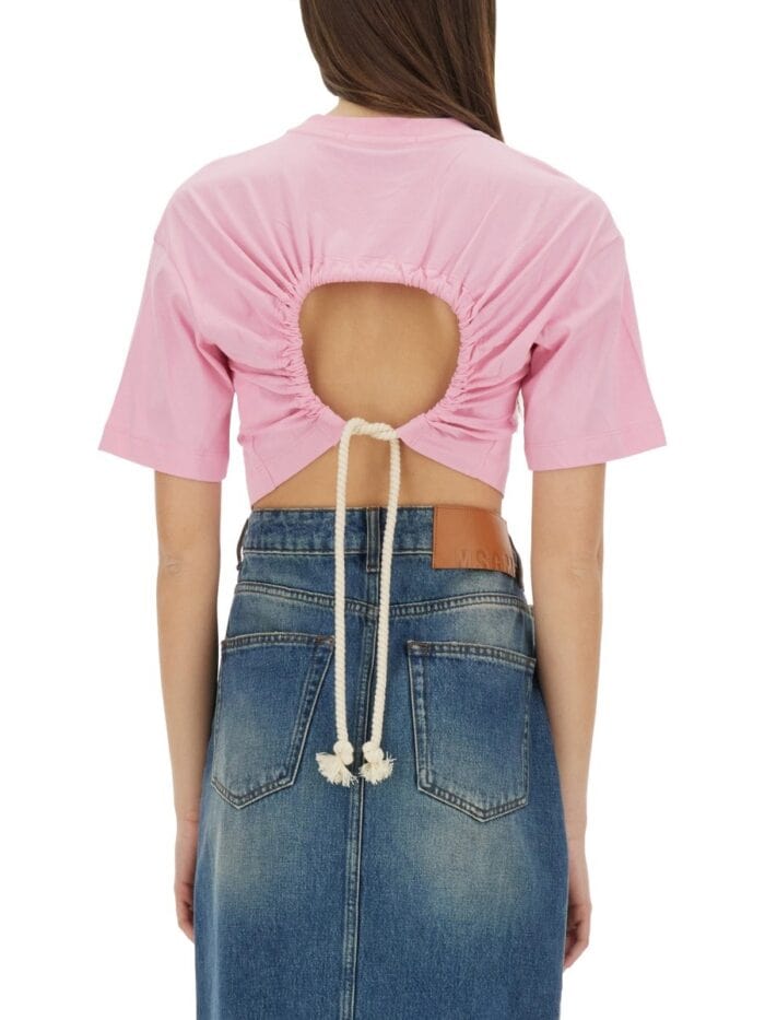 Msgm CROPPED T-SHIRT