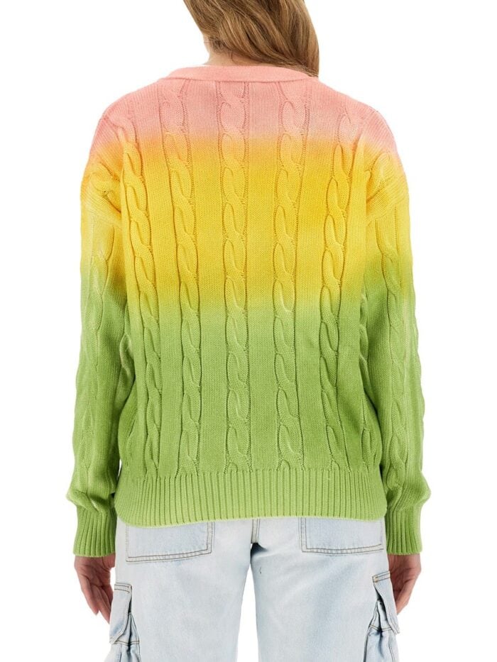 Msgm DEGRADE CARDIGAN
