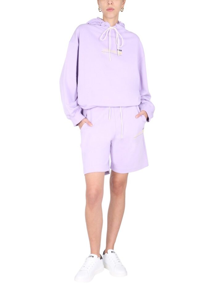 Msgm "FANTASTIC GREEN" BERMUDA