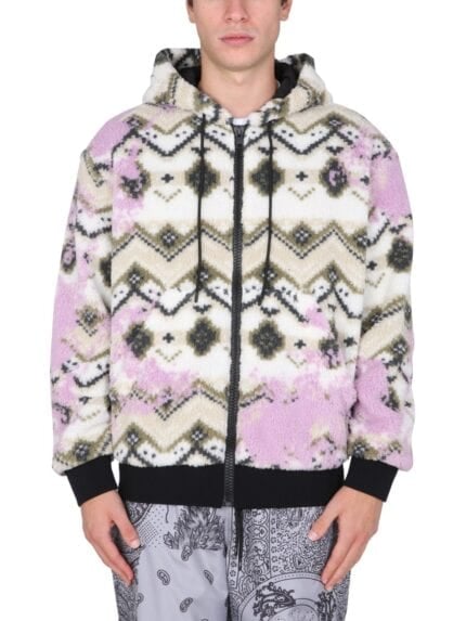 Msgm FLEECE SHERPA JACKET