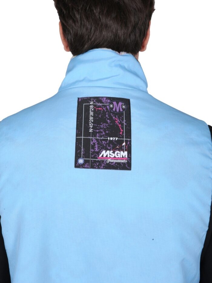 Msgm FLEECE SHERPA VEST