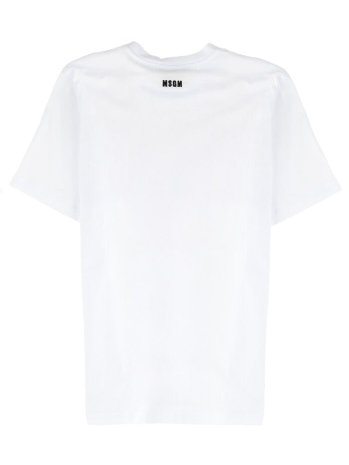 Msgm "FOLLOW THE RABBIT" T-SHIRT