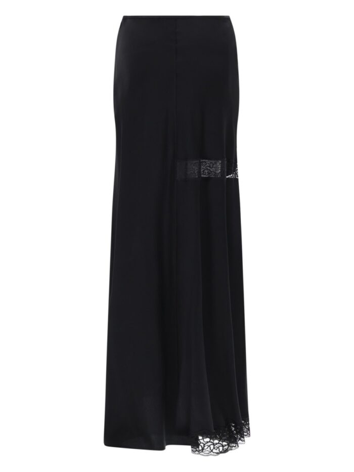 Msgm GONNA CON DETTAGLI IN PIZZO