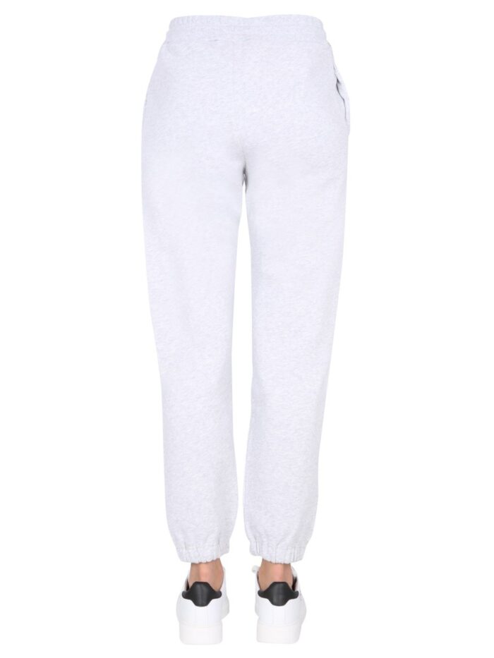 Msgm JOGGING PANTS WITH LOGO PRINT