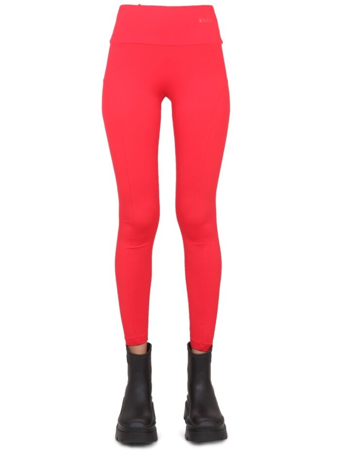 Msgm LEGGINGS WITH LOGO