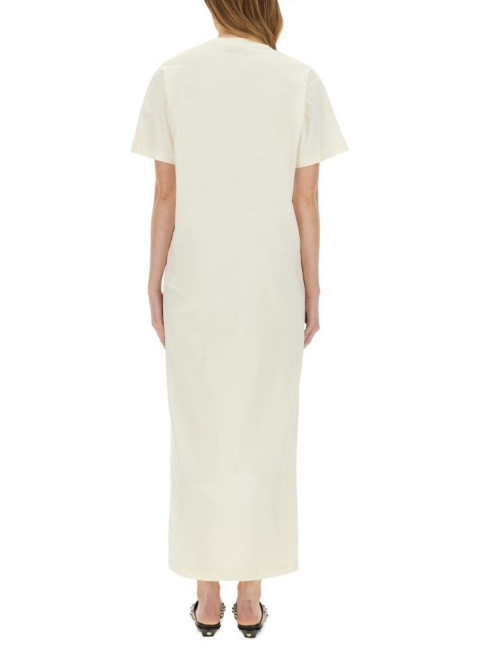 Msgm LONG DRESS WITH SLIT