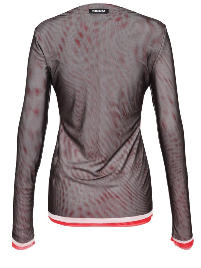 Msgm LONG-SLEEVED TOP
