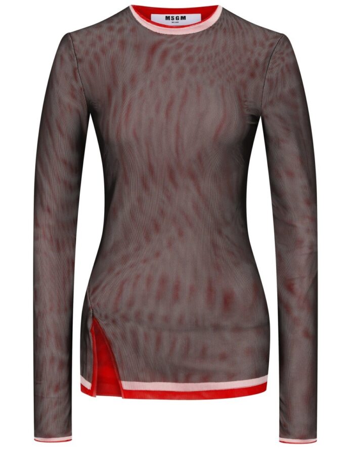 Msgm LONG-SLEEVED TOP