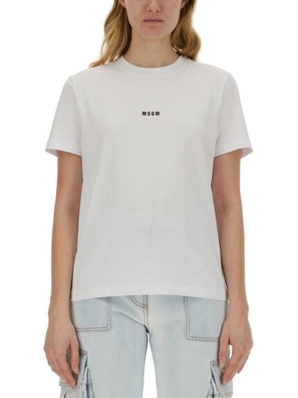 Msgm MICRO LOGO T-SHIRT
