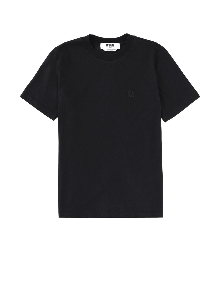Msgm MONOGRAM LOGO T-SHIRT