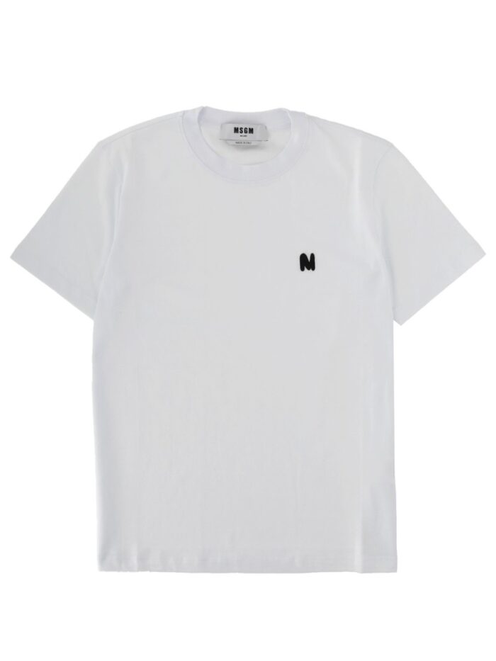 Msgm MONOGRAM LOGO T-SHIRT
