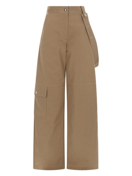 Msgm PANTALONE DRITTO IN COTONE