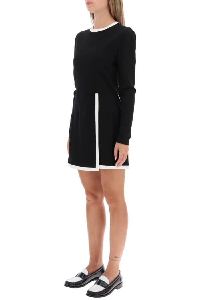 Msgm Playsuit With Contrasting Detailing