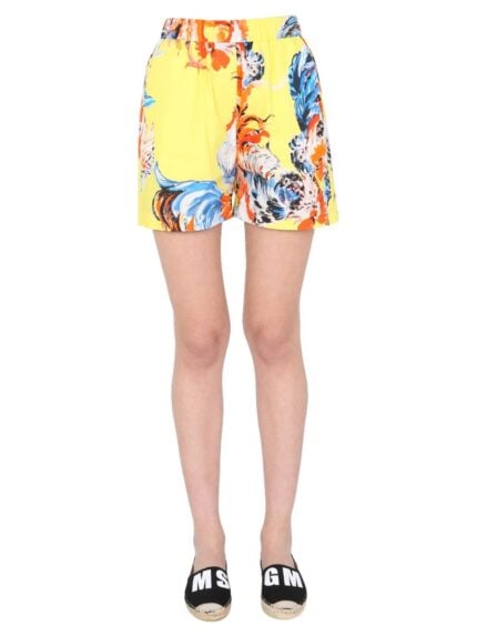 Msgm PRINTED SHORTS