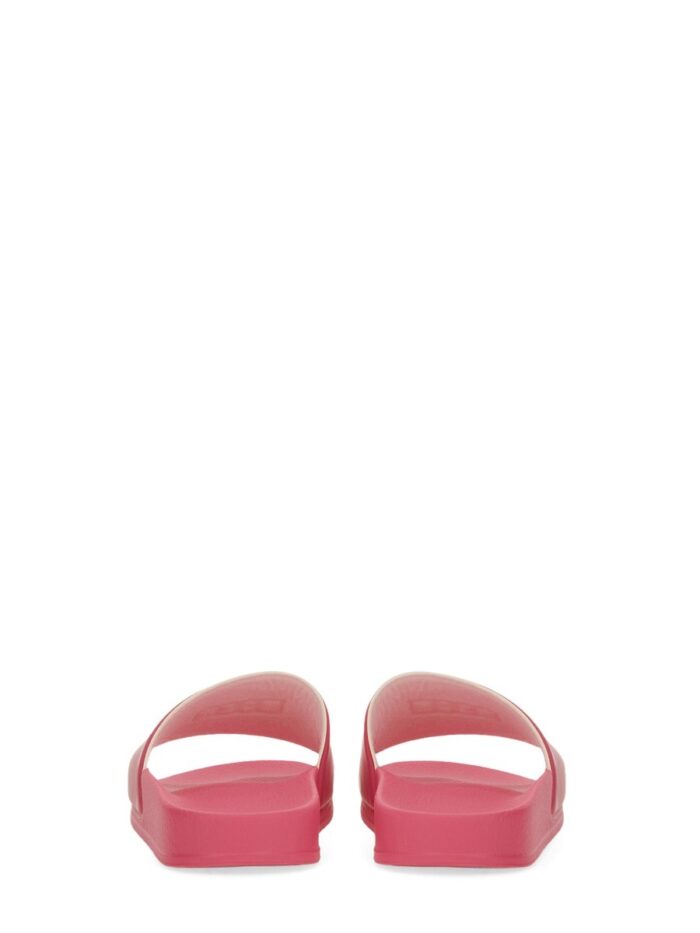 Msgm SLIDE SANDAL WITH LOGO