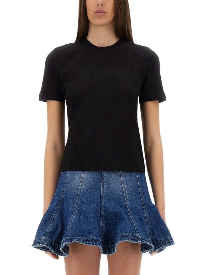 Msgm SLIM FIT T-SHIRT