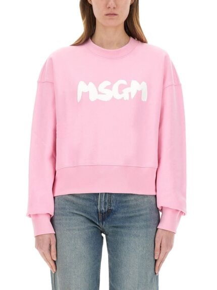 Msgm SWEATSHIRT WITH LOGO