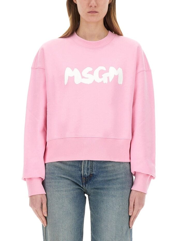 Msgm SWEATSHIRT WITH LOGO