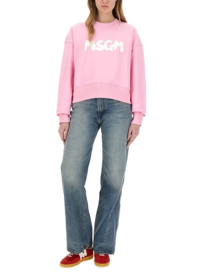 Msgm SWEATSHIRT WITH LOGO